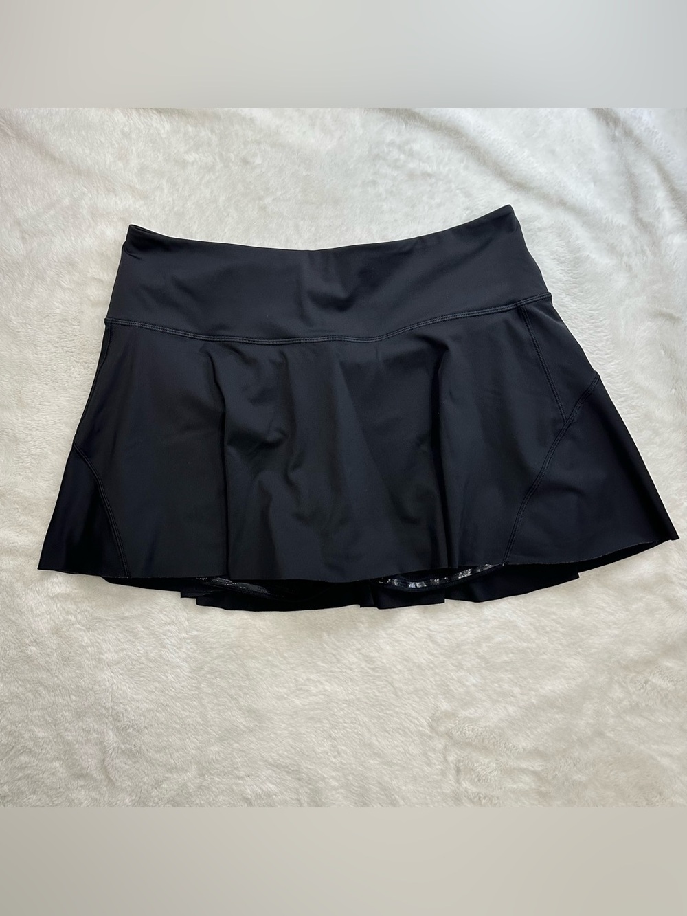 Athleta Black Ace Tennis Skort 13.5" - Size Large (SU24)